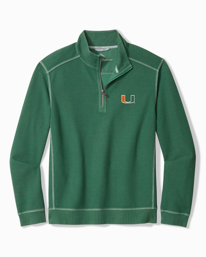 Collegiate Montego Beach Half-Zip Sweatshirt - Miami