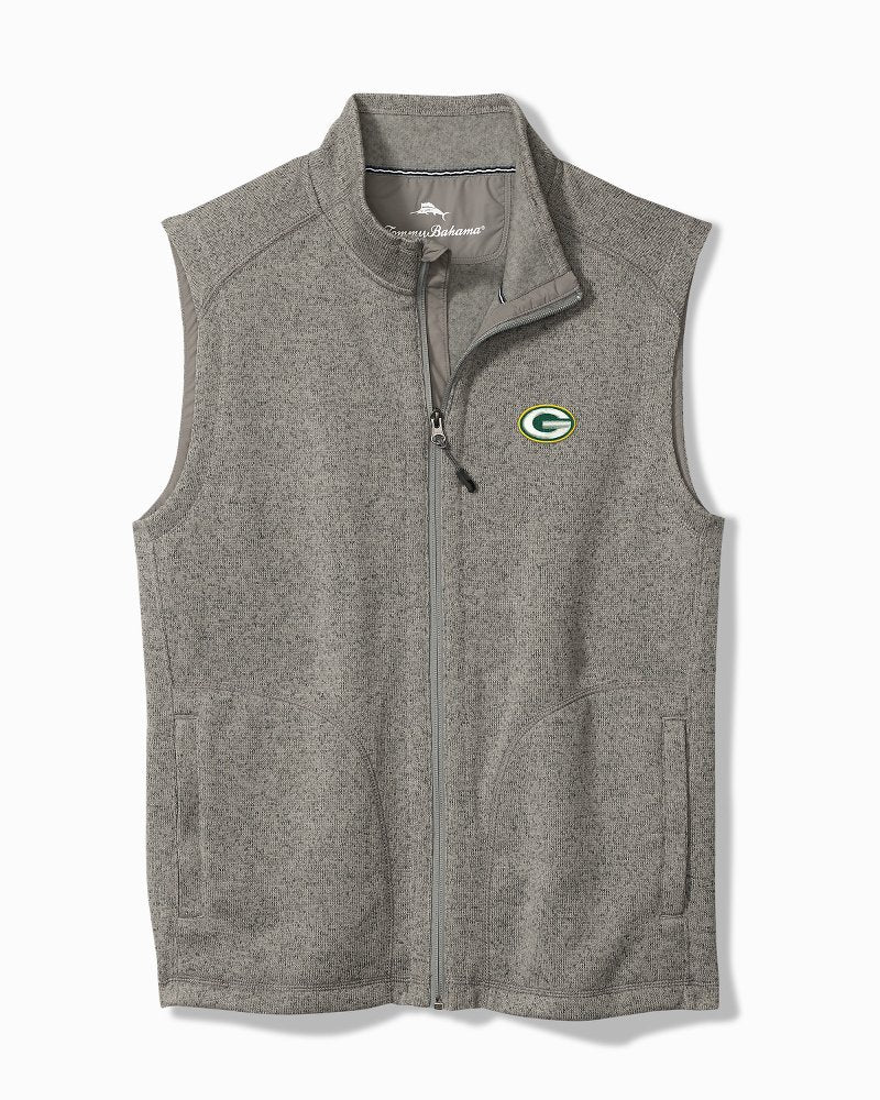 NFL Playoff Full Zip Vest - green_bay_packers