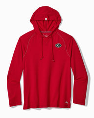 Collegiate Sunset Rally IslandZone Hoodie - Georgia