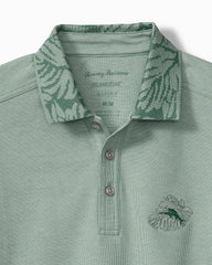 Emfielder Palms IslandZone Polo - Aquifer Heather