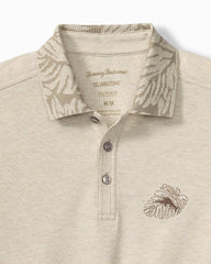 Emfielder Palms IslandZone Polo - Abbey Stone Heather