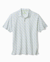 Emfielder Caddies & Cocktails IslandZone Polo - White