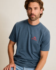Rum, White & Brew Graphic T-Shirt - Navy Heather