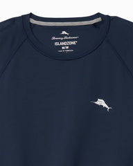 Chill Time Bay IslandZone Long-Sleeve Rash Guard - Maritime