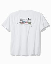 Chill Time Bay IslandZone Short-Sleeve Rash Guard - Bright White
