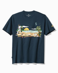 MLB Sunset Slugger Graphic T-Shirt - seattle_mariners
