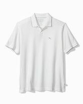 Emfielder Johnny Collar IslandZone Polo - Bright White