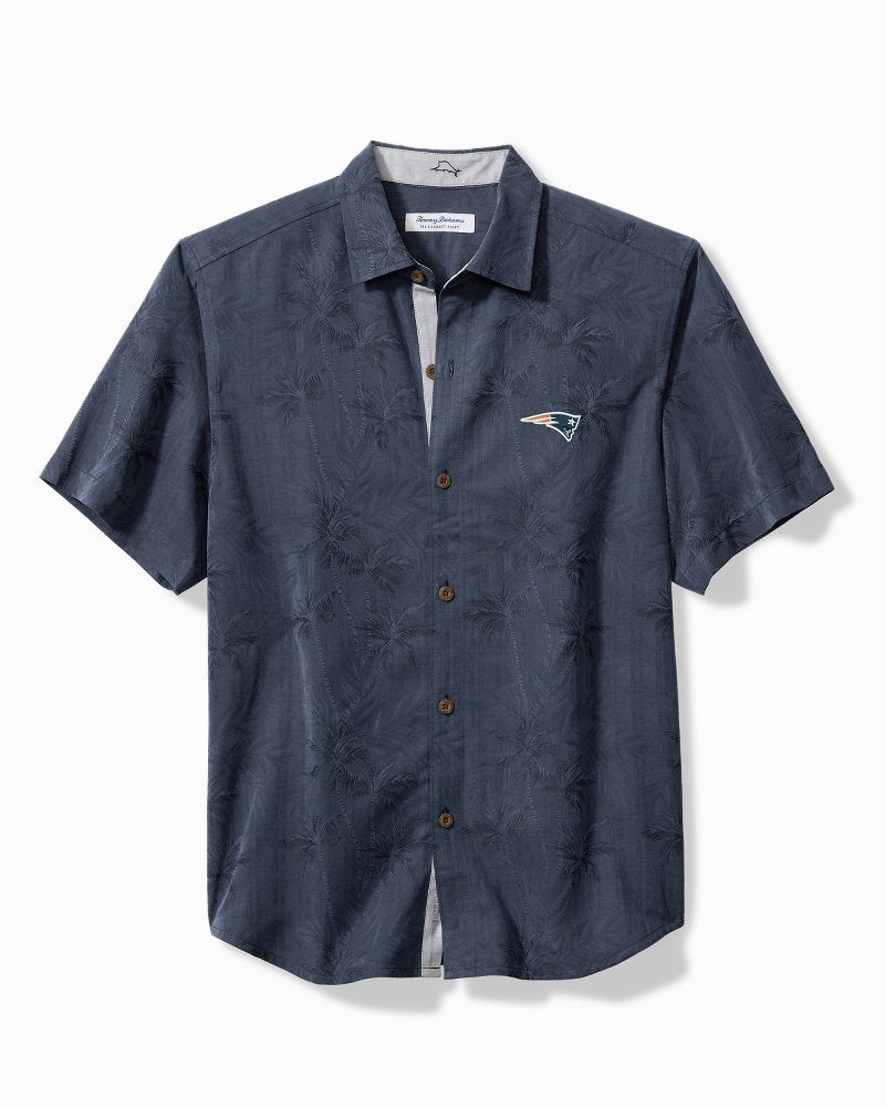 NFL Coconut Point Palm Vista IslandZone Camp Shirt - new_england_patriots