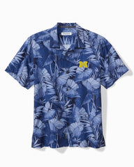 Collegiate Bahama Coast Nuevo Fronds IslandZone Shirt - Michigan
