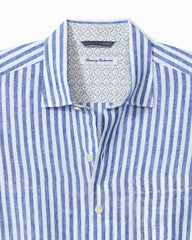 Cabana Breezer Linen Long-Sleeve Shirt - Coastline