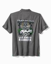 NFL Endzone Paradise Silk-Blend Camp Shirt - las_vegas_raiders