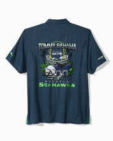 NFL Endzone Paradise Silk-Blend Camp Shirt - seattle_seahawks