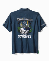 NFL Endzone Paradise Silk-Blend Camp Shirt - dallas_cowboys
