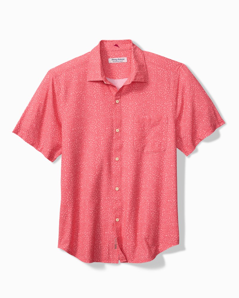 Bahama Coast Dot Drift IslandZone Shirt - Quartz Pink