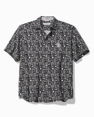 MLB Nova Wave Ballpark Batik Cotton-Blend Shirt - san_diego_padres