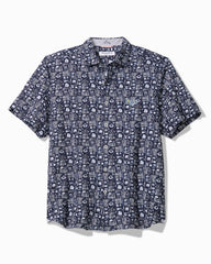 MLB Nova Wave Ballpark Batik Cotton-Blend Shirt - tampa_bay_rays
