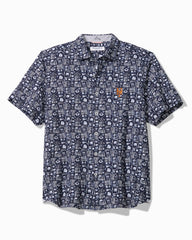 MLB Nova Wave Ballpark Batik Cotton-Blend Shirt - new_york_mets
