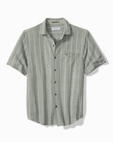 Nova Wave Cotton-Blend Short-Sleeve Shirt - Palm Moss