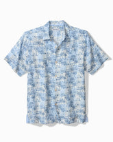 Seaside Avenue Linen Camp Shirt - Norse Blue