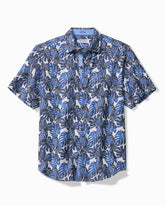 Coastal Ease Piña Party IslandZone Camp Shirt - Sandstone
