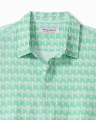Bahama Coast Palm Reader IslandZone Polo - Mint Mojito