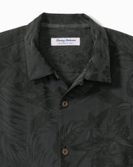 Coastal Ease Botanic Loom IslandZone Camp Shirt - Black