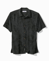 Coastal Ease Botanic Loom IslandZone Camp Shirt - Black