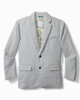 Latigo Beach Linen-Blend Blazer - Bala Shark