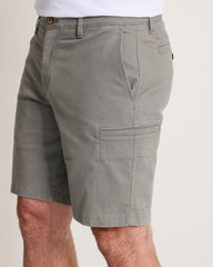 Boracay Island Chino Cargo 9-Inch Shorts - Spa Stone