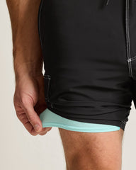 Baja Bay 8-Inch Boardshorts - Black