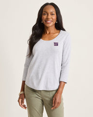 NFL Ashby Isles 3/4-Scoop-Neck T-Shirt - ny_giants
