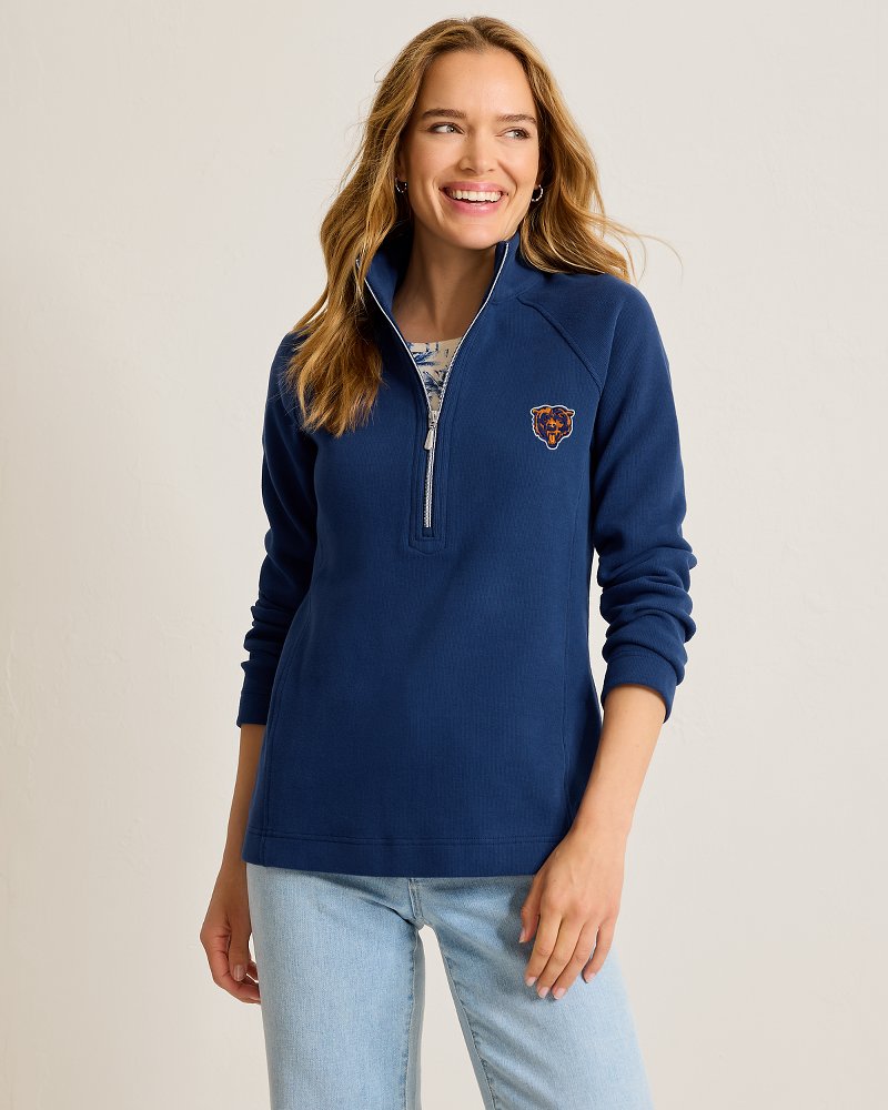 NFL Aruba Half-Zip Sweatshirt - chicago_bears