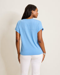 Collegiate Kauai V-Neck Shirt - auburn