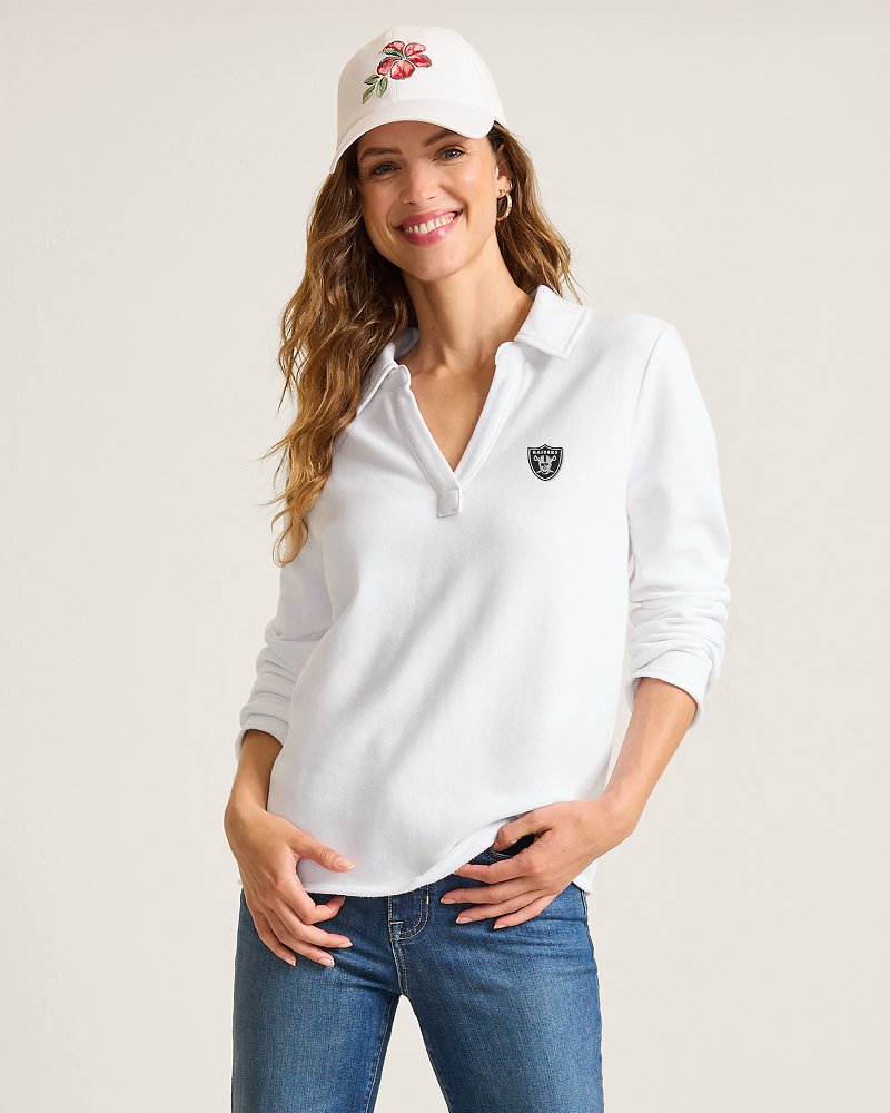 NFL Marina Del Mar Popover Top - las_vegas_raiders