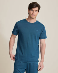Big & Tall Piqué T-Shirt - Navy