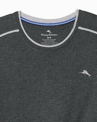 Big & Tall Jersey Long-Sleeve Crewneck T-Shirt - Heather Charcoal Grey