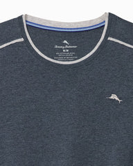 Jersey Long-Sleeve Crewneck T-Shirt - Heathered Blue