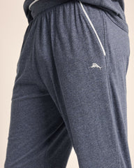 Big & Tall Jersey Lounge Joggers - Heathered Blue