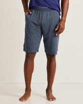 Jersey Lounge Shorts - Heathered Blue