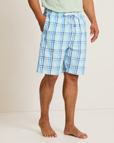 Big & Tall Seersucker Pajama Shorts - Bright White
