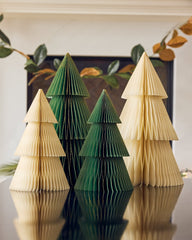 Ivory 12-Inch Paper Tabletop Tree - Ivory