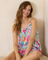 Sleeveless Tank & Shorts Pajama Set - Almost Aqua