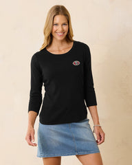 NFL Ashby Isles 3/4-Sleeve T-Shirt - san_francisco_49ers