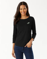 NFL Ashby Isles 3/4-Sleeve T-Shirt - philadelphia_eagles