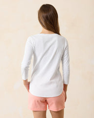 Collegiate Ashby Isles Rib 3/4-Sleeve T-Shirt - USC