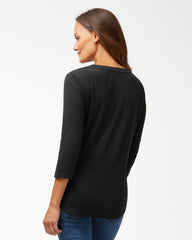 Collegiate Ashby Isles Rib 3/4-Sleeve T-Shirt - washington_state