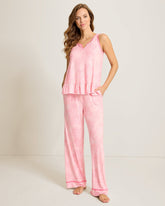 Jersey Tank Top & Pants Pajama Set - Rose Blush