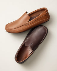 Tommy Bahama Exclusive Men's OluKai Niolo Driver Slip-On Shoes - Dark Wood