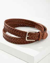 Big &amp; Tall Stretch Braid Belt - Tan