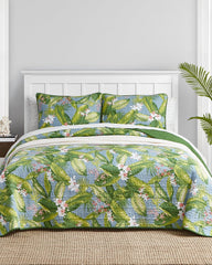 Aregada Dock 2-Piece Twin Quilt Set - Blue